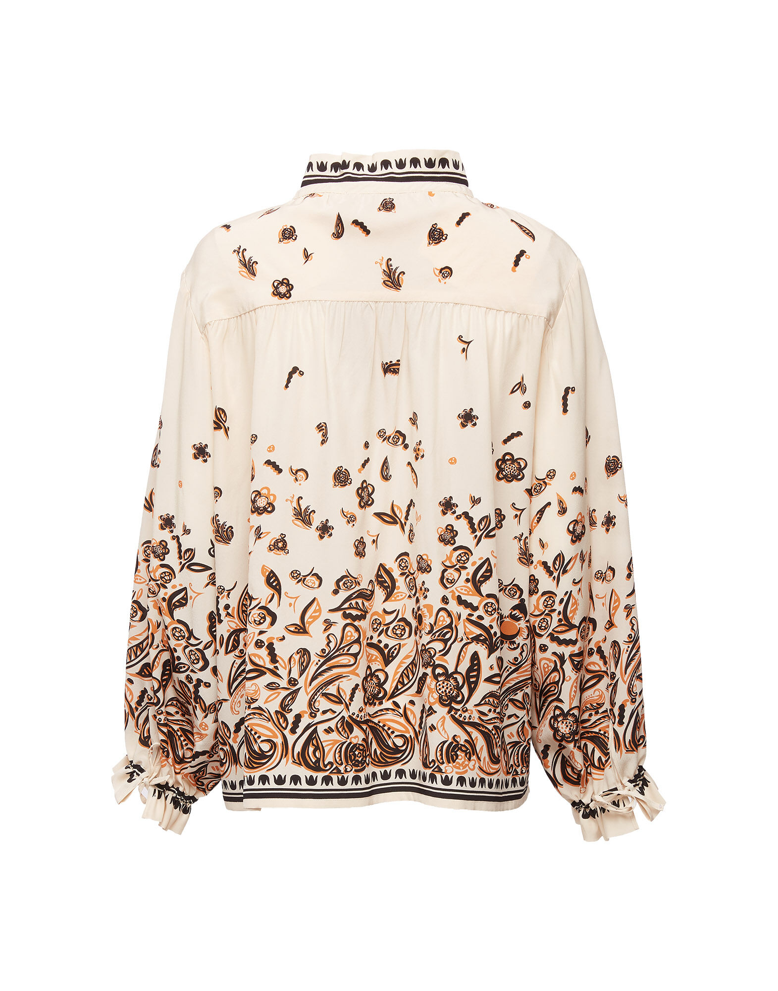 La DoubleJ Shirt And Sassy Fauve Plac&eacute;e SHI0061CRE002FAU0003