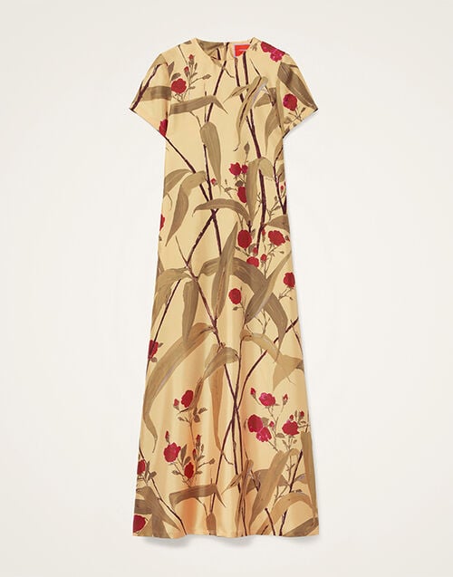 La DoubleJ Swing Dress La DoubleJ Swing Dress Bamboo Yellow DRE0001SIL001BMB01YE02