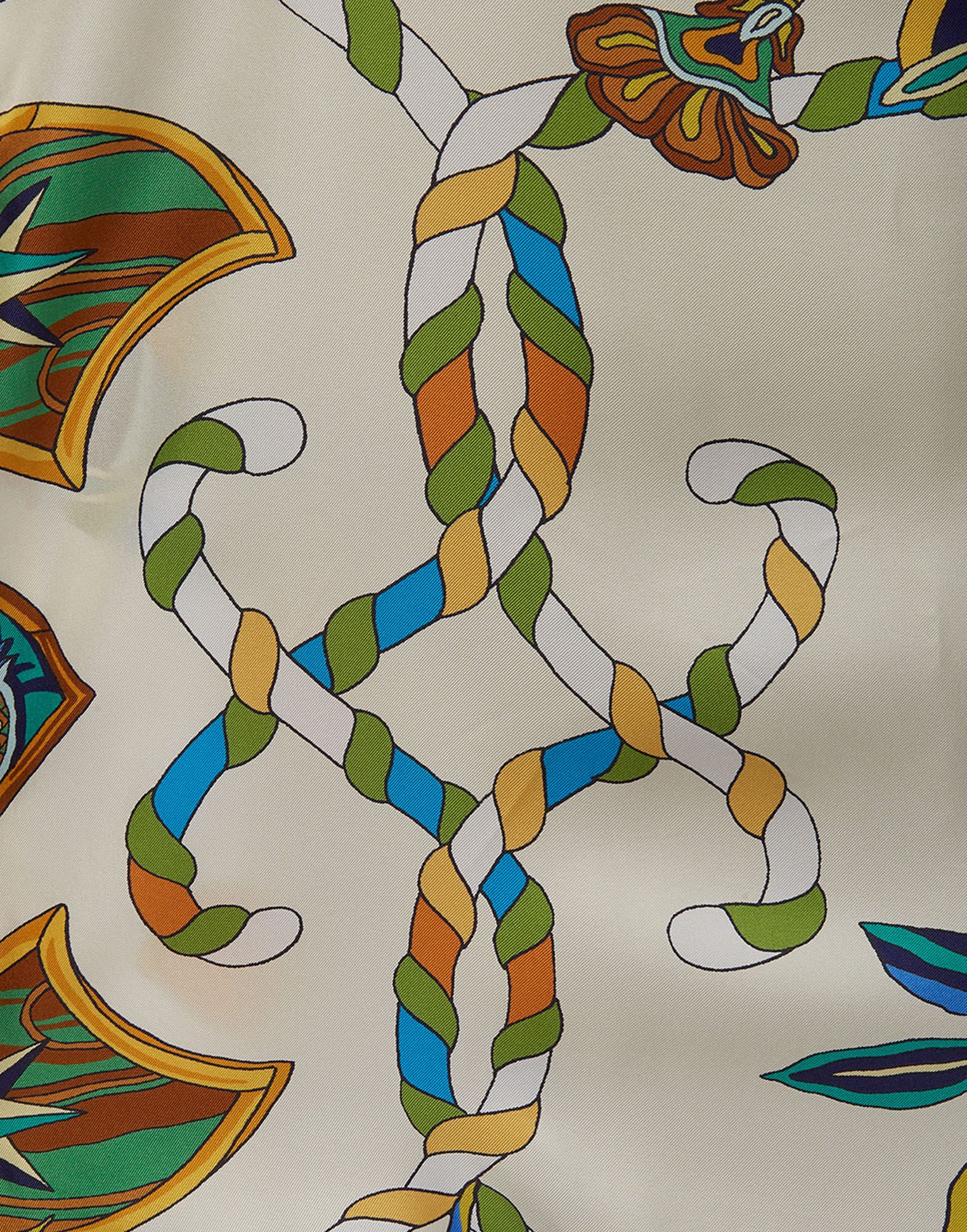 La DoubleJ Muumuu Dress Borboni Plac&eacute;e White DRE0225SIL006BRN03WH01