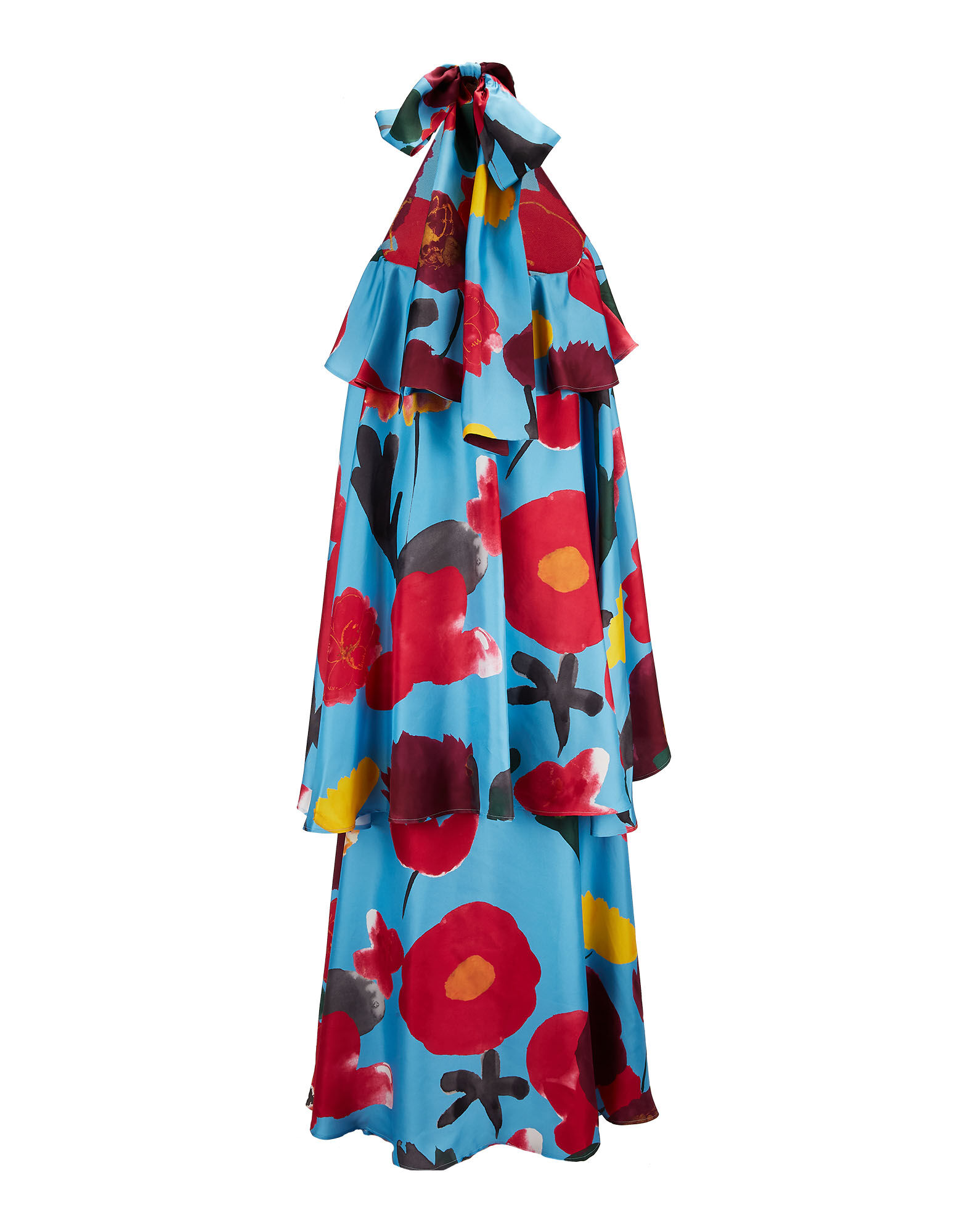 LaDoubleJ Long Bonbon Dress Prom Azzurro DRE0123SIL001PRO0002