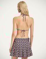 La DoubleJ Triangle Bikini Top La DoubleJ Triangle Bikini Top Pesciolini Blue SWI0003LYC001PES04BU03