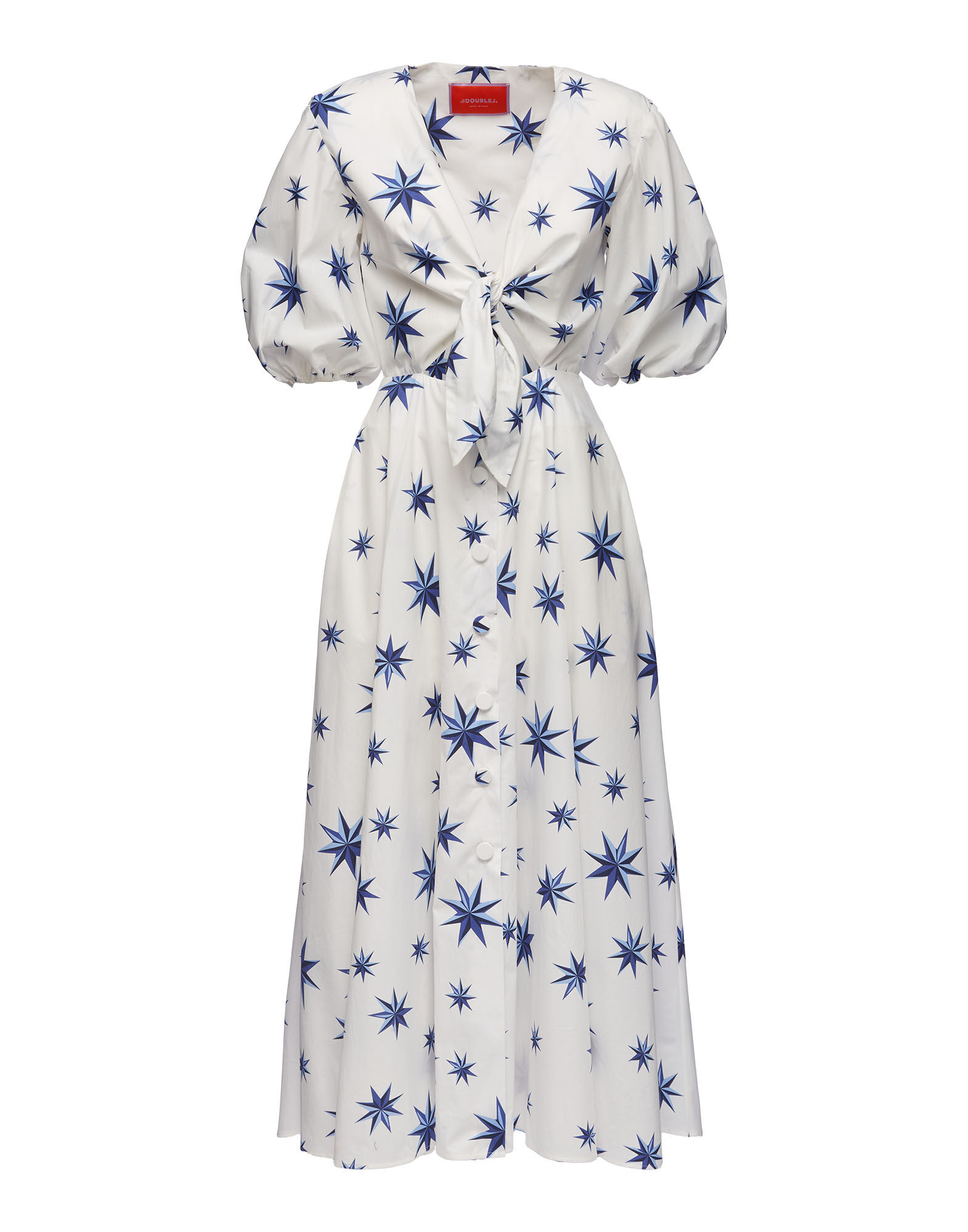 La DoubleJ Peek-A-Boo Dress Lakshmi DRE0356COT039LAK01WH01