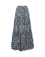 LaDoubleJ Big Skirt Kaleidoscope Bluette SKI0001COT001KAL0005
