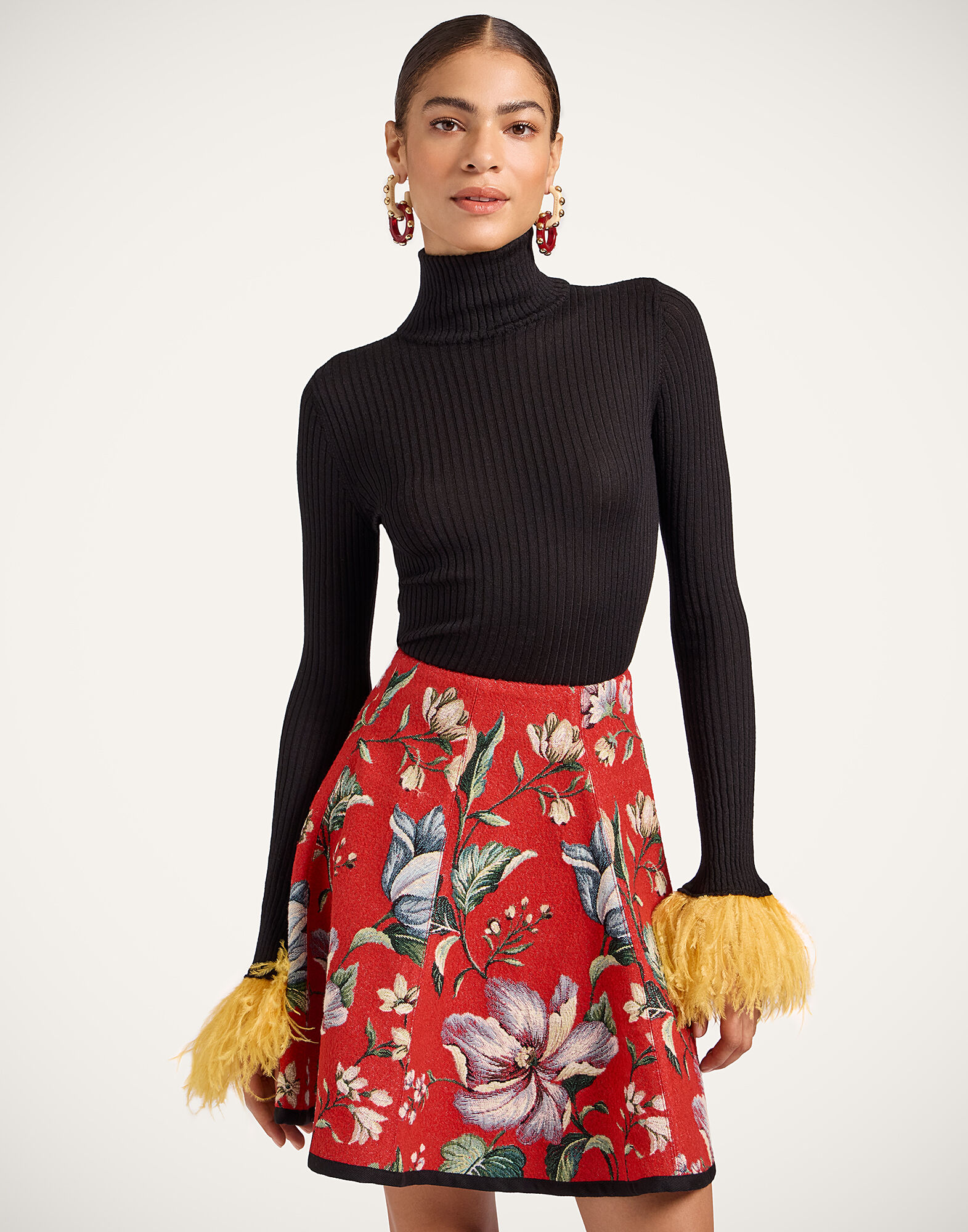 La DoubleJ High Kick Top Black PUL0167KNI091VA195BL01