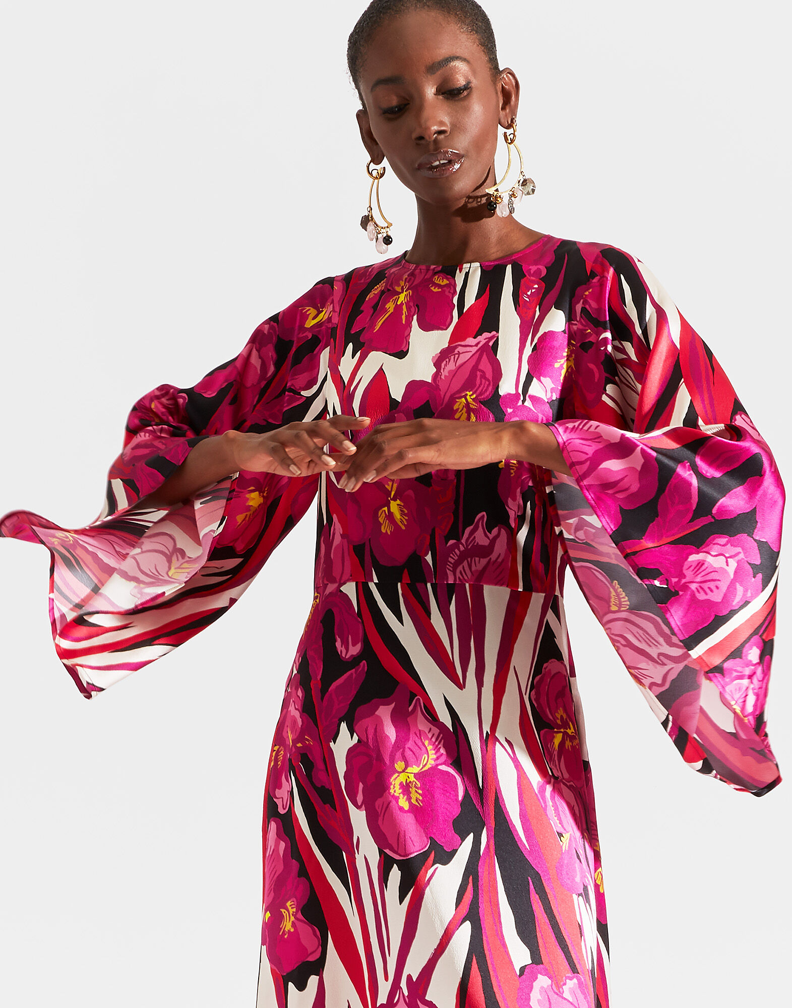 LaDoubleJ Sorella Dress Iris Rosa DRE0179RAS001IRI0002