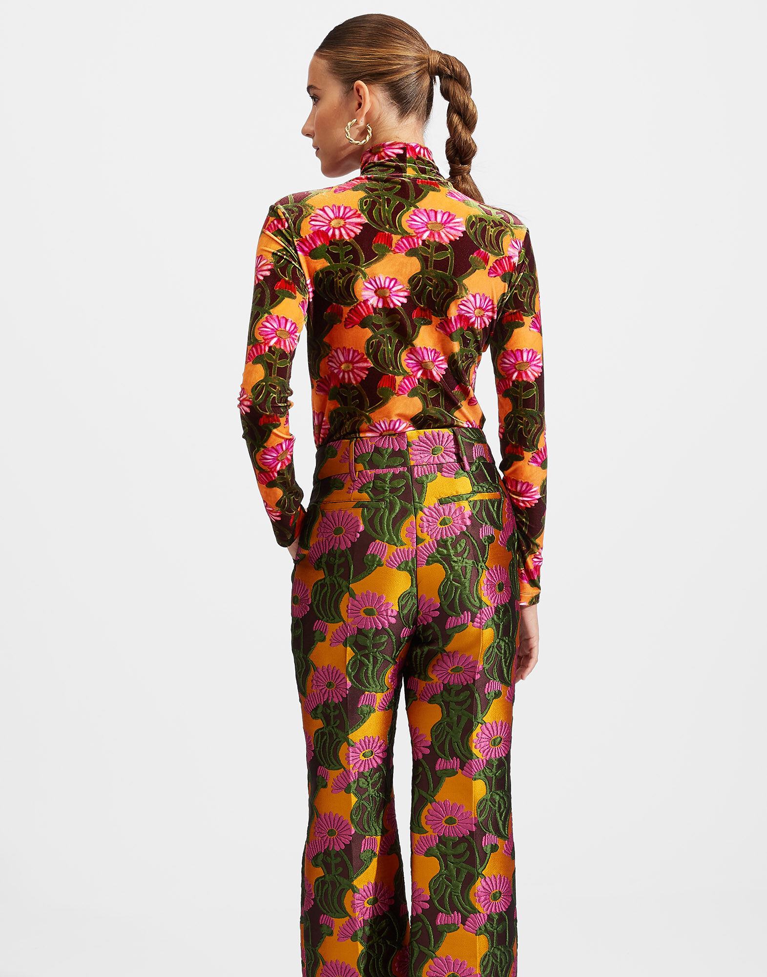 La DoubleJ Turtleneck Orange Gerber SHI0030VEL006GER0002