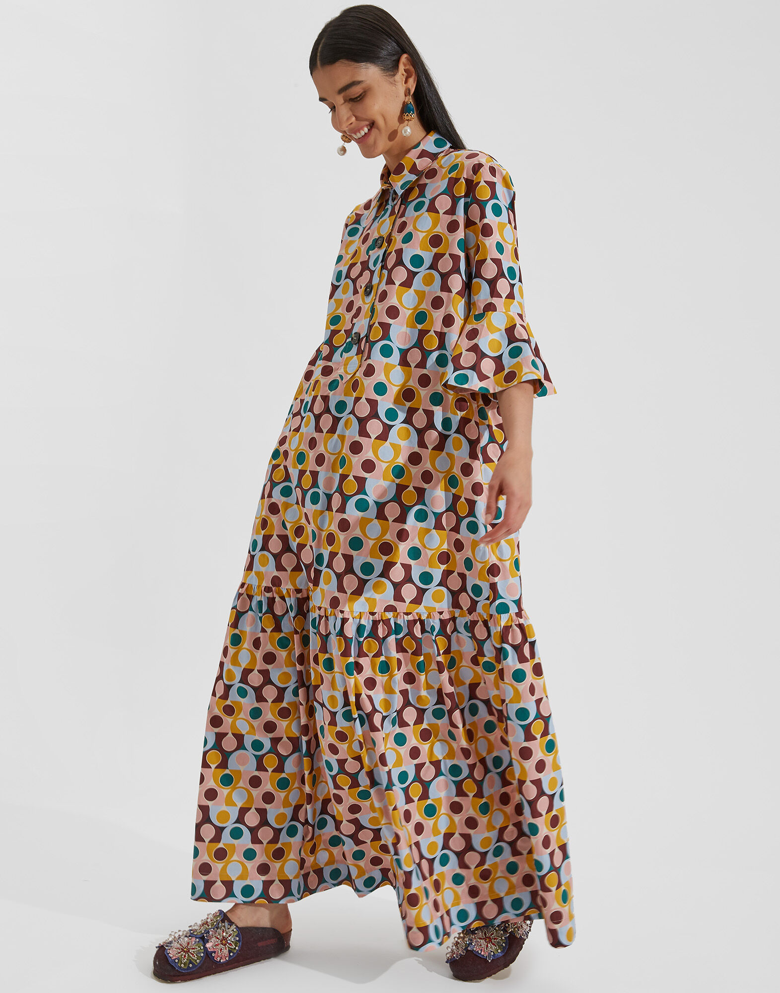 LaDoubleJ Artemis Dress Gumball DRE0176COT001GUM0001