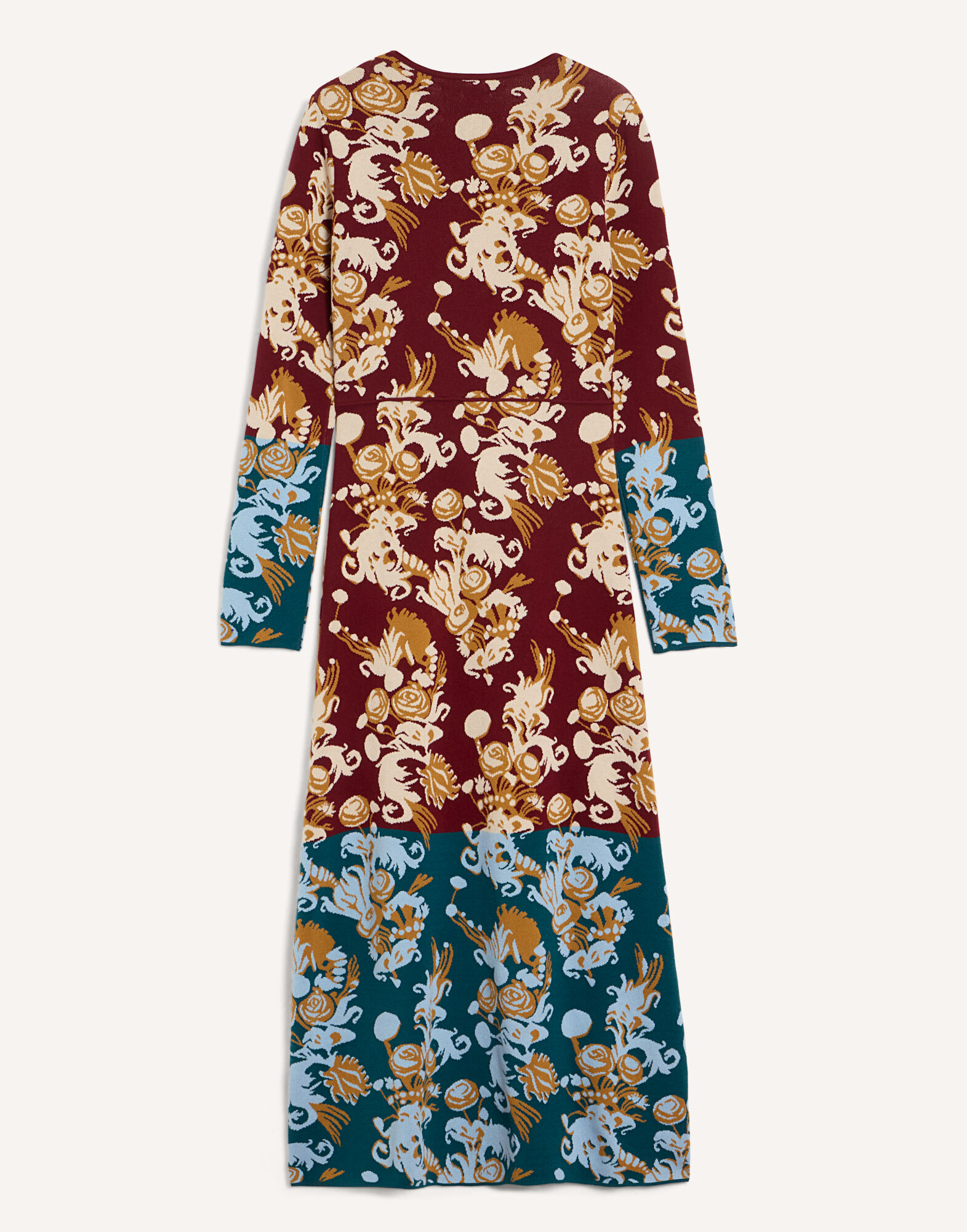 La DoubleJ Bee Dress Coven Burgundy DRE1006KNI226VA529RE07