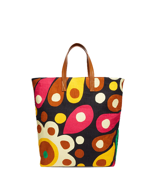 La DoubleJ Shopper Tote Bag Confetti Giallo BAG0008COT005CON0005