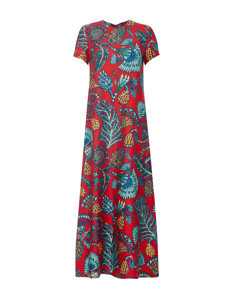 La DoubleJ Swing Dress La DoubleJ Swing Dress Sicomore Red DRE0001SIL001SIC01RE01
