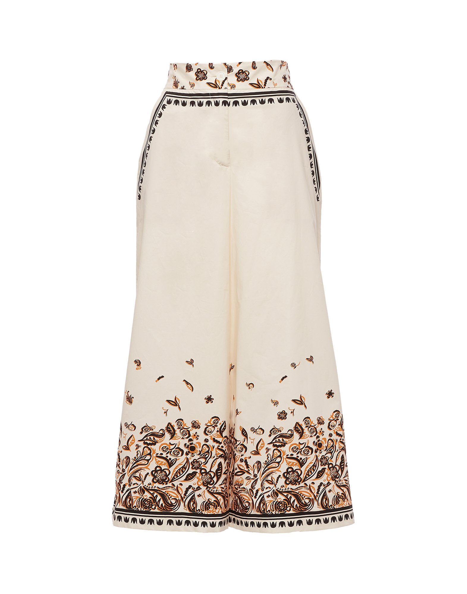 La DoubleJ Coulotte Pants Fauve Plac&eacute;e TRO0029COT015FAU0003