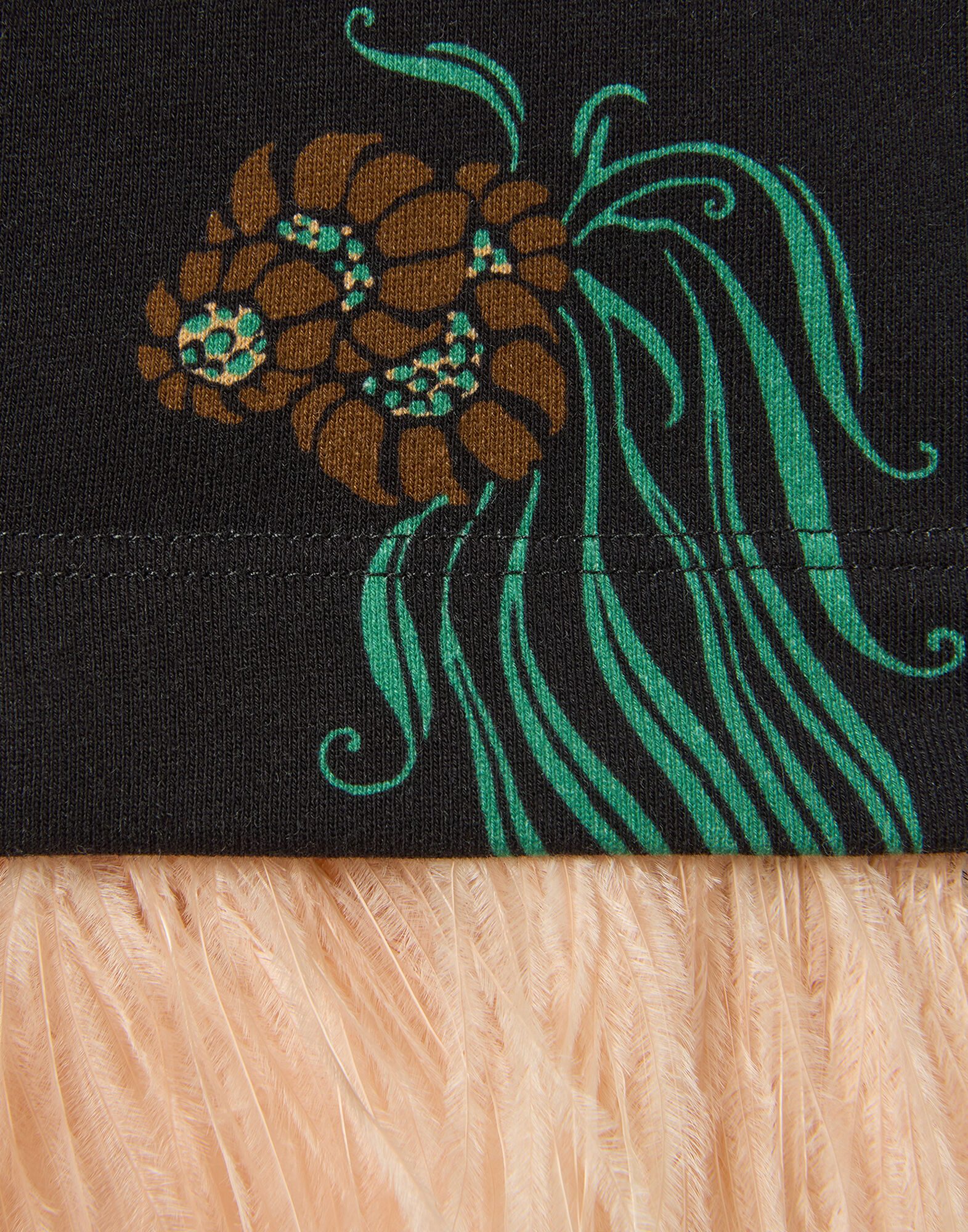 La DoubleJ La Scala Tee Lemuria Black TSH0026JER039LEM01BL01