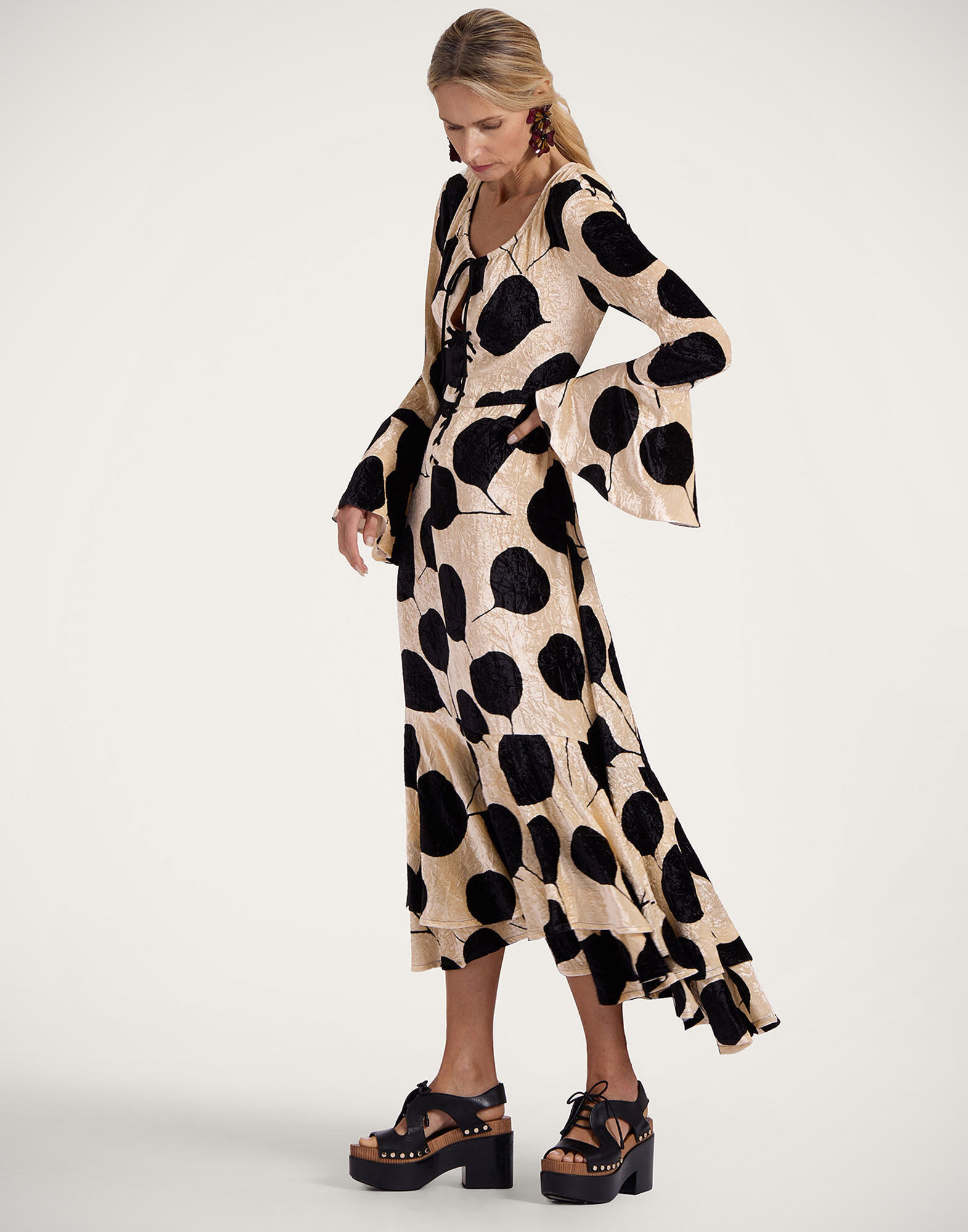 La DoubleJ Cocteau Dress Lunaria Light Pink DRE0809VEL016RIA01PI02