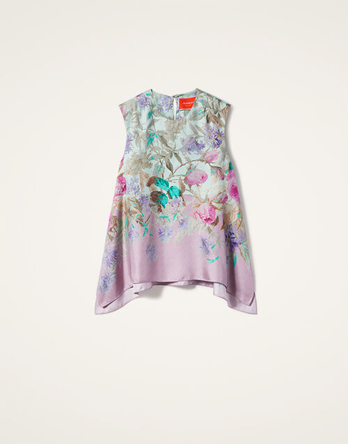 La DoubleJ San Carlo Top Heath Plac&eacute;e Mint TOP0092SIL001HEA02GR11