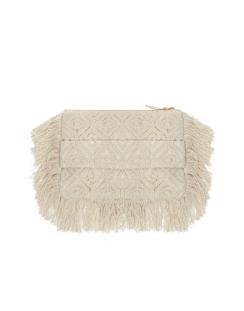 La DoubleJ Hand Pochette La DoubleJ Hand Pochette Plaza Cream BAG0059JCQ080PLA03WH03