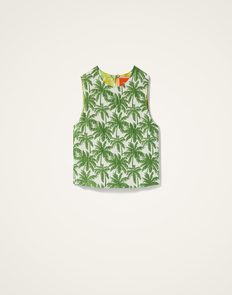 La DoubleJ Aria Top La DoubleJ Aria Top Tropicana White TOP0125JCQ112TRC03WH01