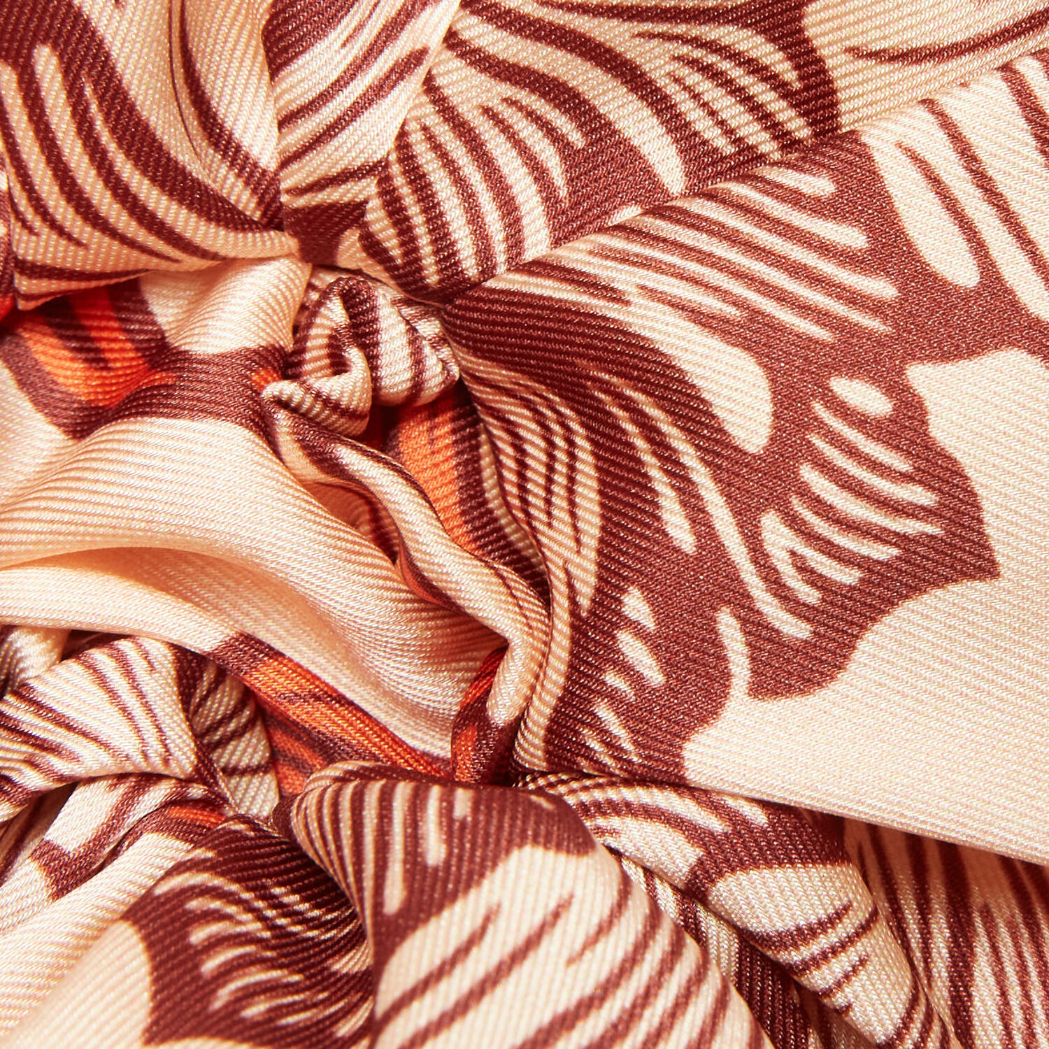La Doublej Scrunchie In Reef Pale Pink
