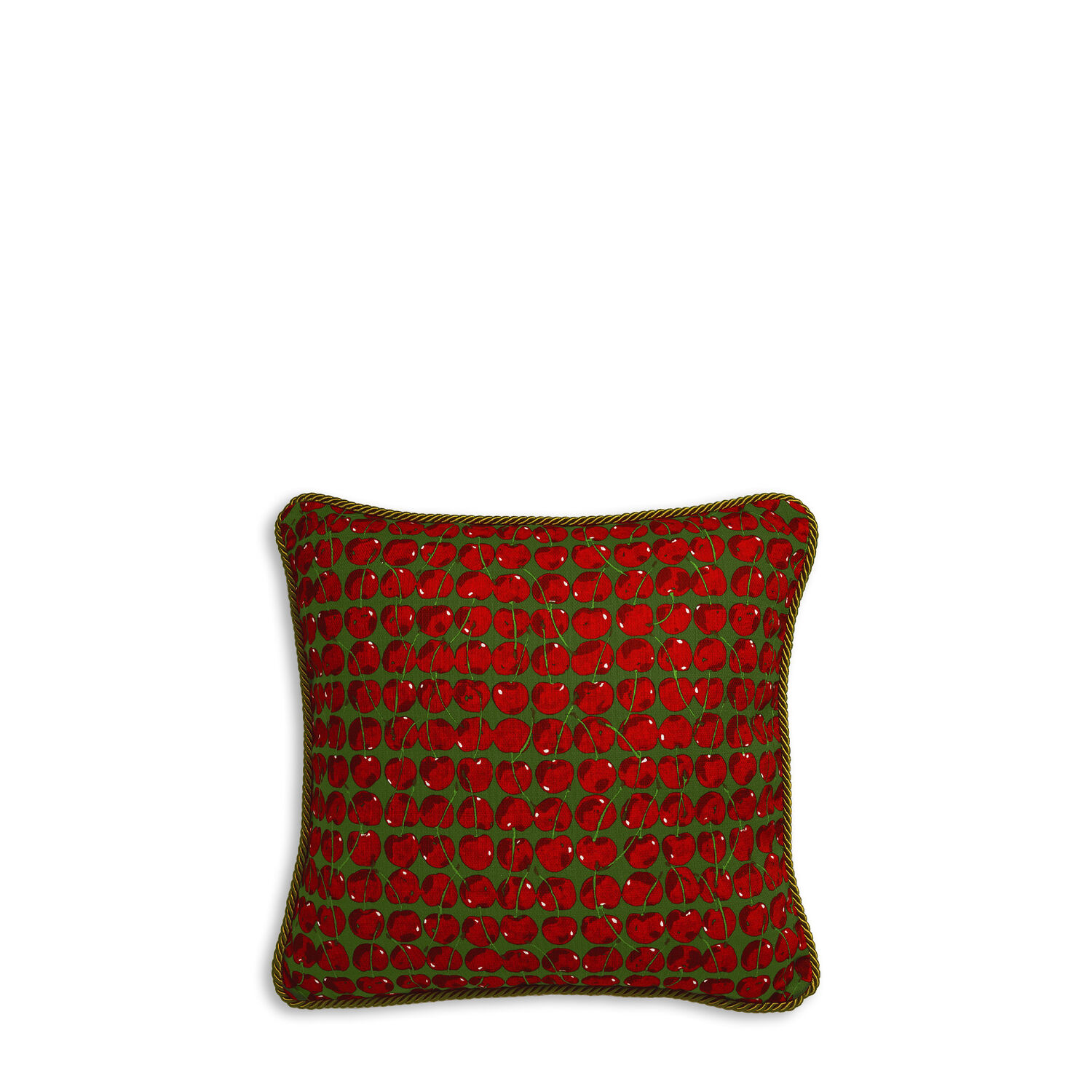 La Doublej Cushion (45x45) In Cherries Verde