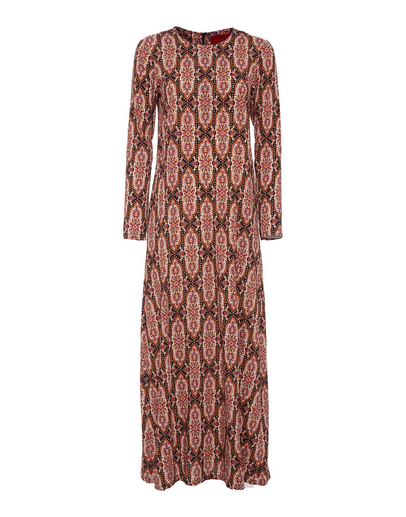 La DoubleJ Long Sleeve Swing Dress La DoubleJ Long Sleeve Swing Dress Tapestry DRE0184VIS001TAP0001