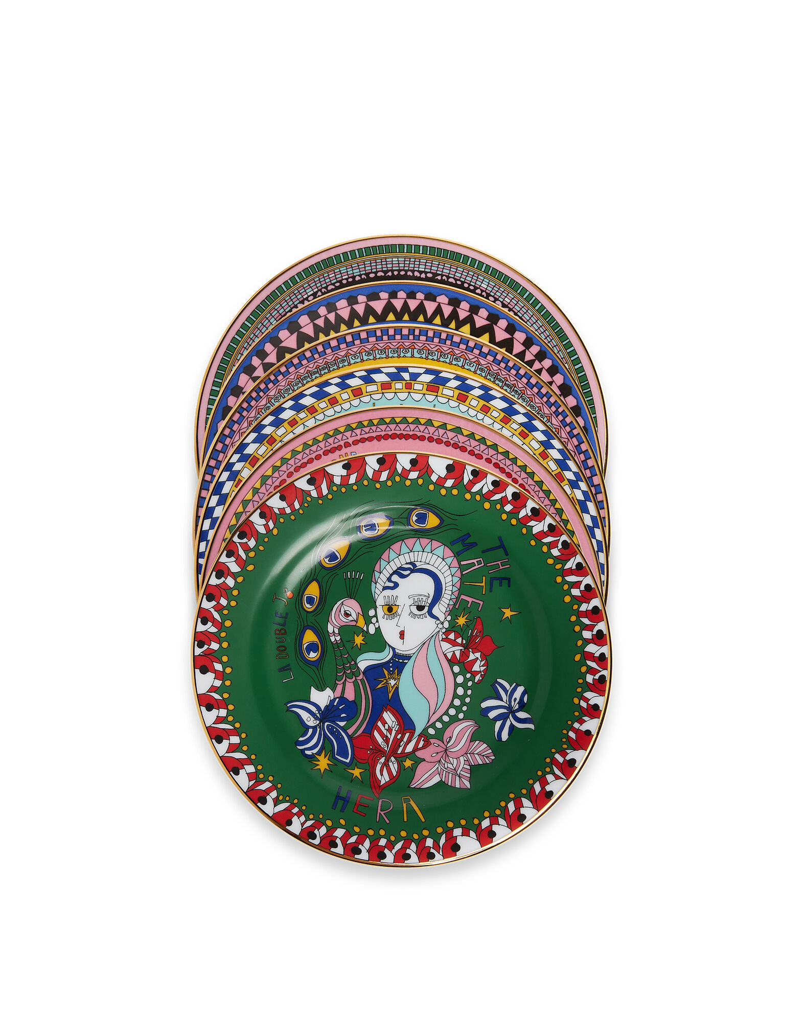 La Doublej Goddess Collection La Double J Dessert Plate Set Of 6