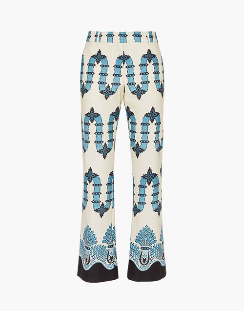 La DoubleJ 24/7 Pants Scirocco Plac&eacute;e Ivory TRO0069COT006SCI03WH04