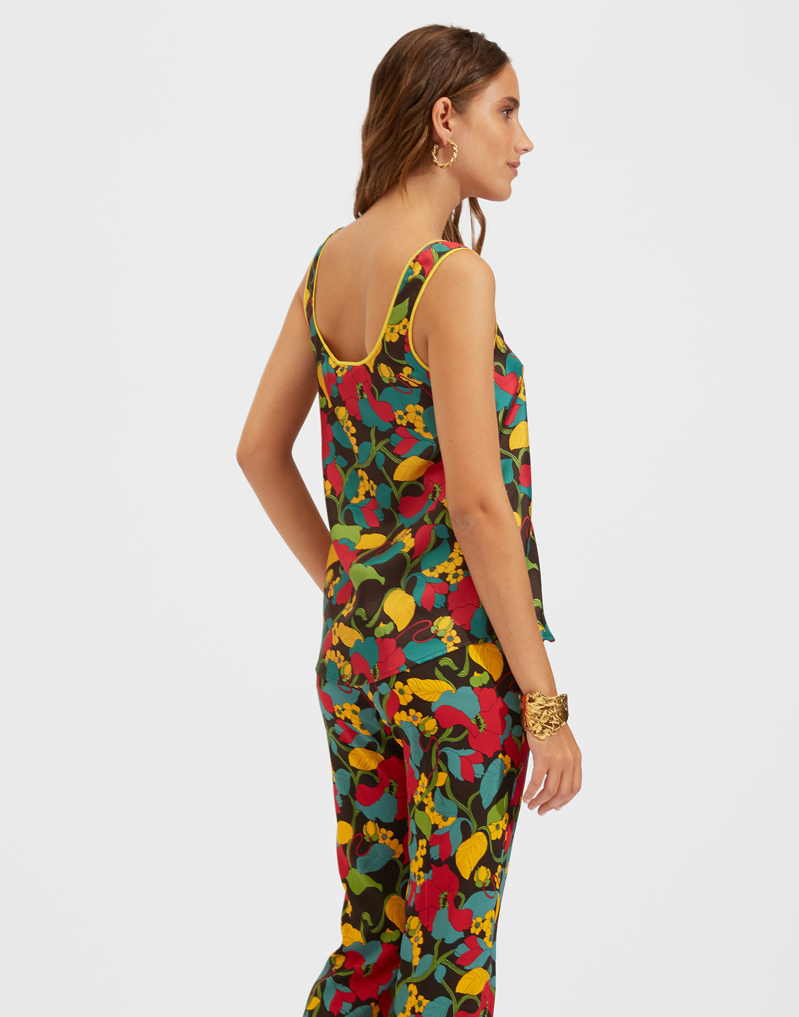 La DoubleJ Twirl Top Vines TOP0085SIL001VIN0001