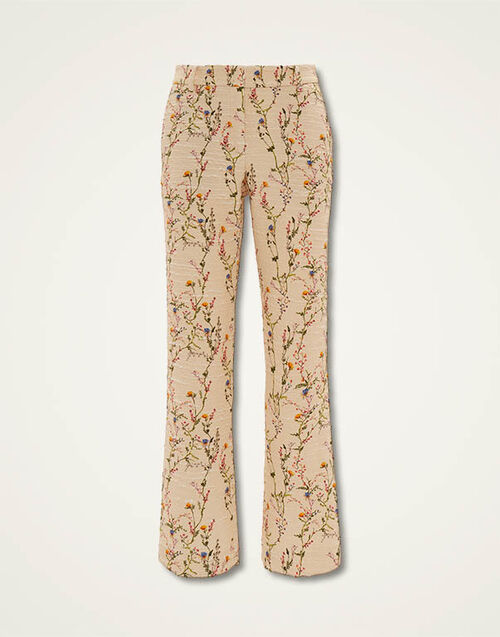 La DoubleJ 24/7 Pants Primavera Cream TRO0069COT051PRI01WH03