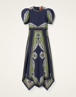 La DoubleJ Cherie Scarf Dress La DoubleJ Cherie Scarf Dress Bounty Placée Navy DRE0936CRE002BOU01BU06