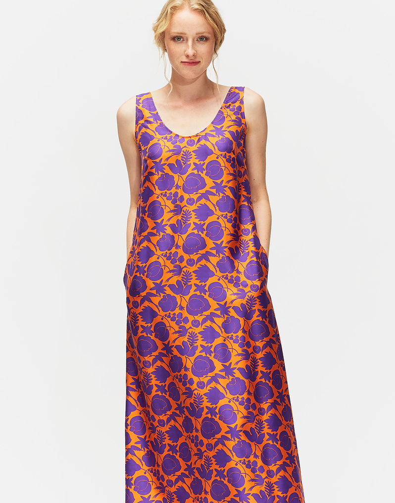 LaDoubleJ Easy Peasy Dress LaDoubleJ Easy Peasy Dress Ceramica Arancio DRE0067SIL001CER0003