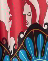 La DoubleJ Lungomare Skirt La DoubleJ Lungomare Skirt Mamma Placée Red SKI0144SIL001MAM02RE01