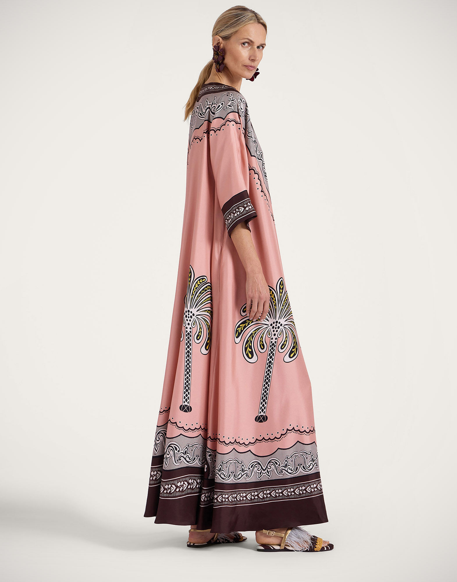 Muumuu Dress in Mirage Placée Pink for Women | La DoubleJ