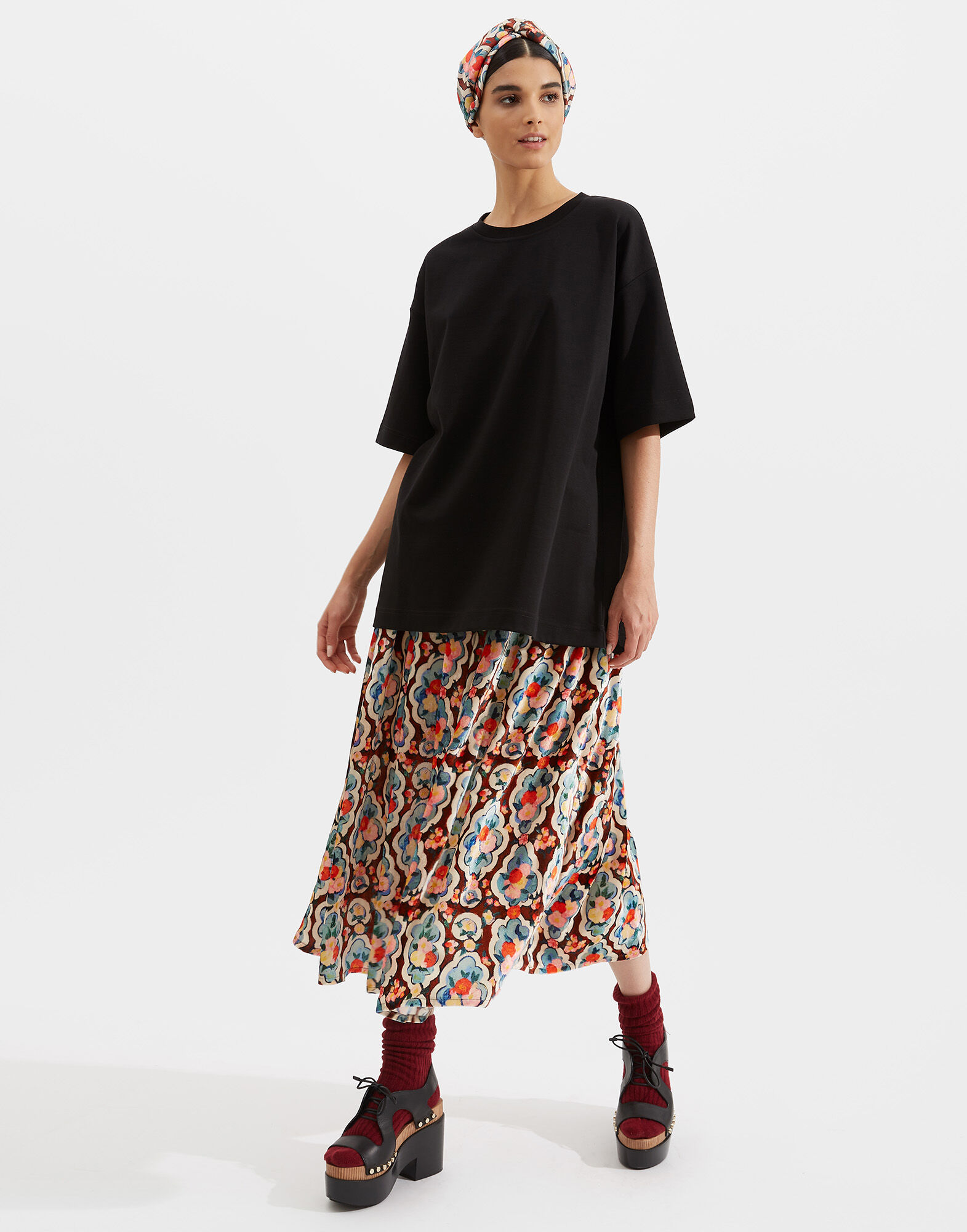 La DoubleJ Simple Skirt Matisse SKI0051VEL004MAT0001