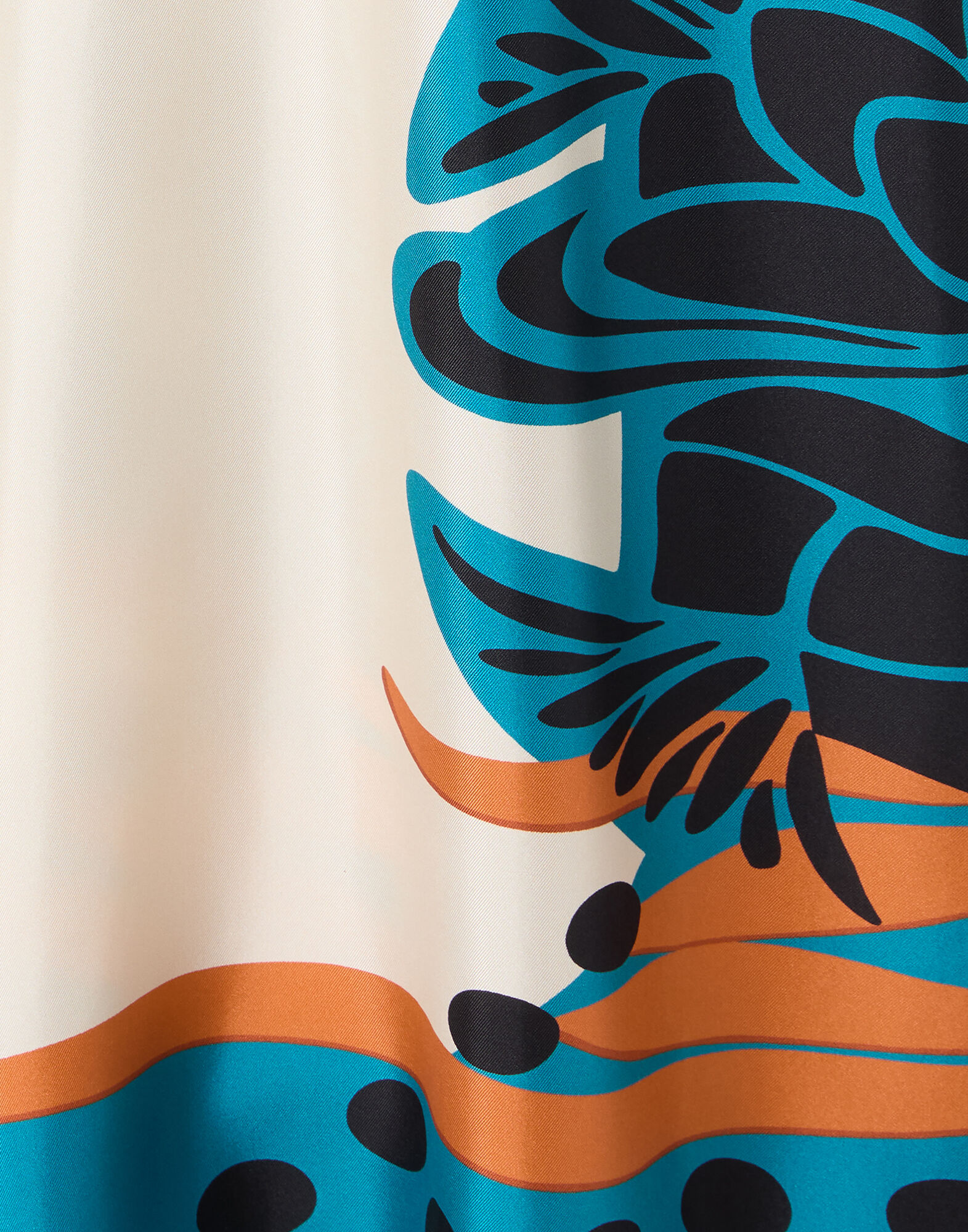 La DoubleJ Magnifico Dress Florence Plac&eacute;e Ivory DRE0232SIL006FLO02WH04