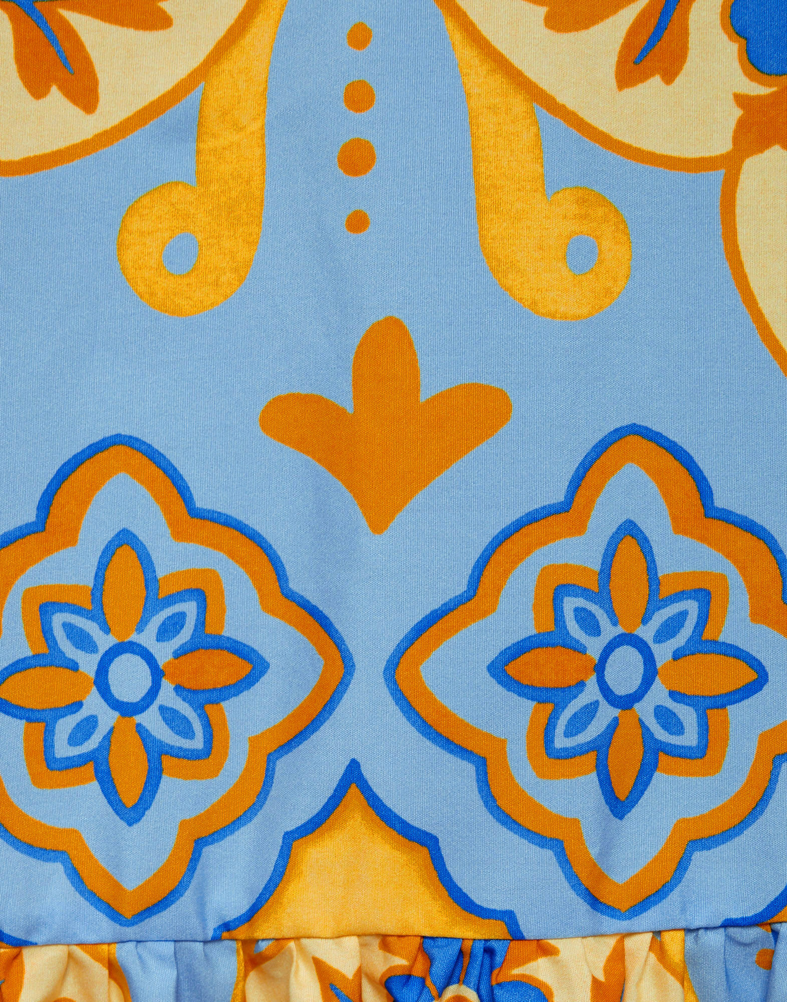 La DoubleJ Artemis Dress Partenope Light Blue DRE0176COT039PRT01BU01