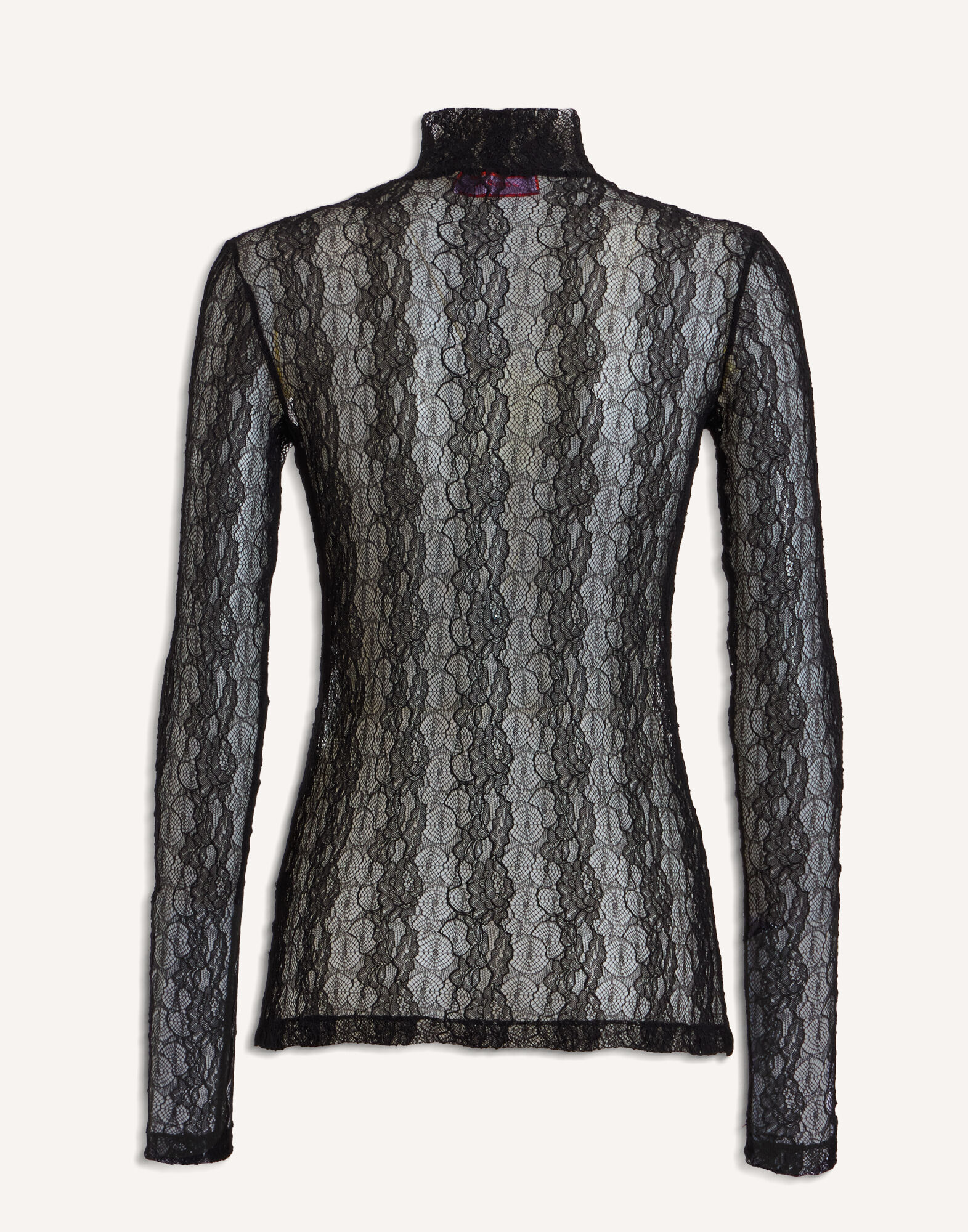 La DoubleJ Lacey Turtleneck Solid Black TOP0180LAC007SOLIDBL01
