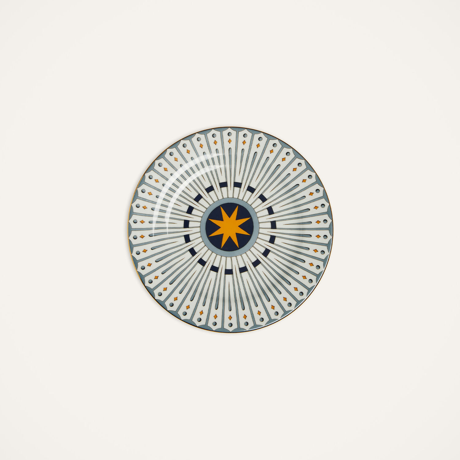 La Doublej Dessert Plates Set Of 4 In Solar Multicolor