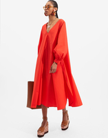 La DoubleJ Bali Dress La DoubleJ Bali Dress Solid Red DRE0279COT001RED0003