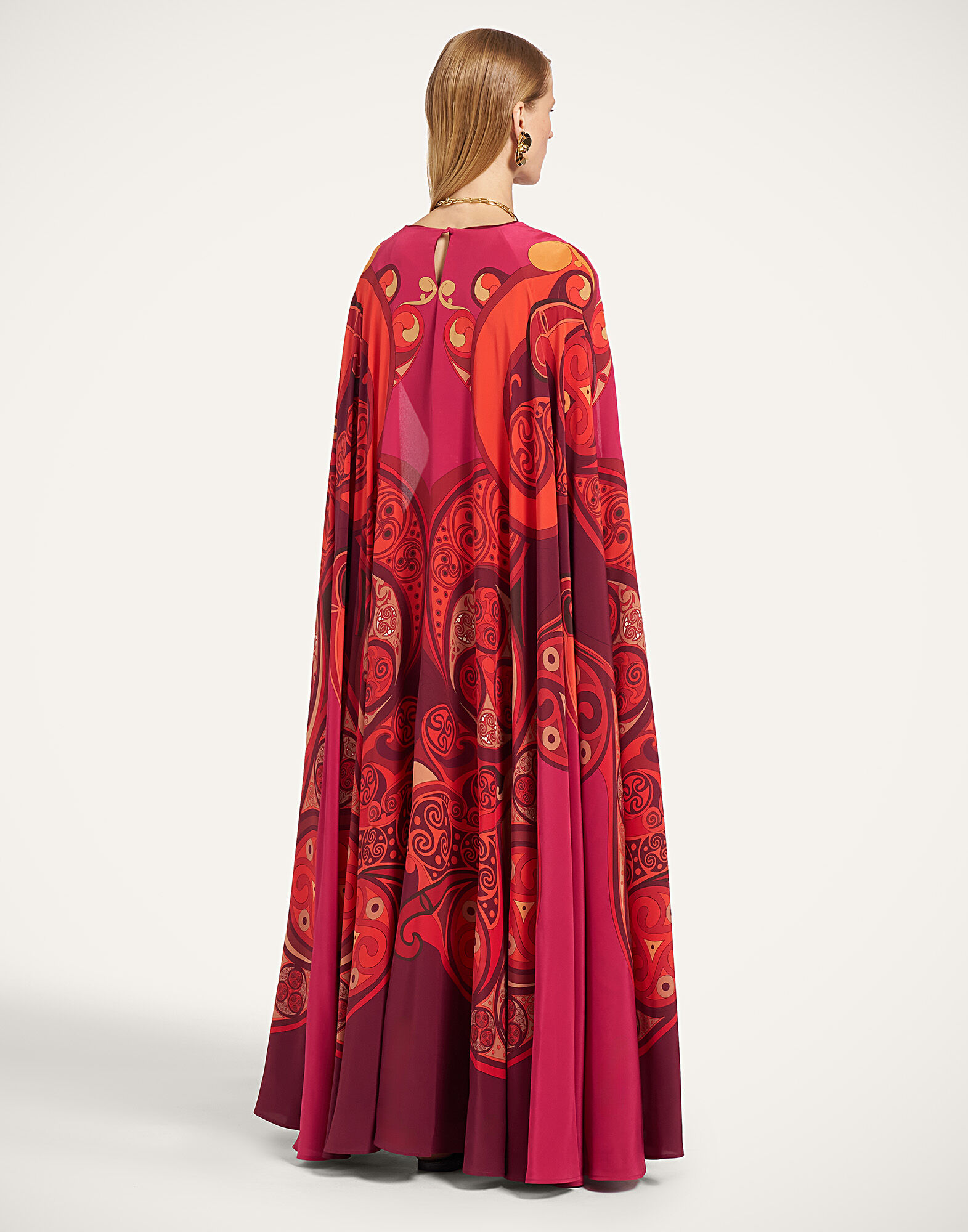 La DoubleJ Make An Entrance Dress Alchemy Plac&eacute;e Dark Red DRE1121CRE010ALC03RE40