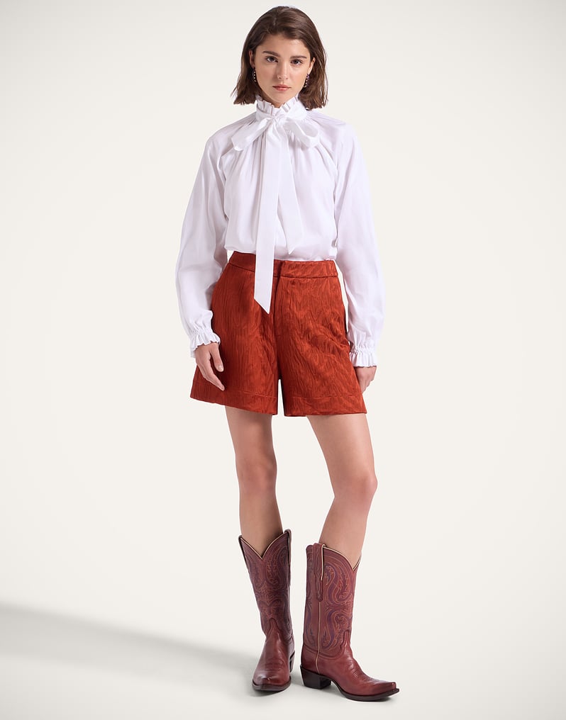 La DoubleJ Cerere Blouse La DoubleJ Cerere Blouse Solid White SHI0120COT064SOLIDWH01