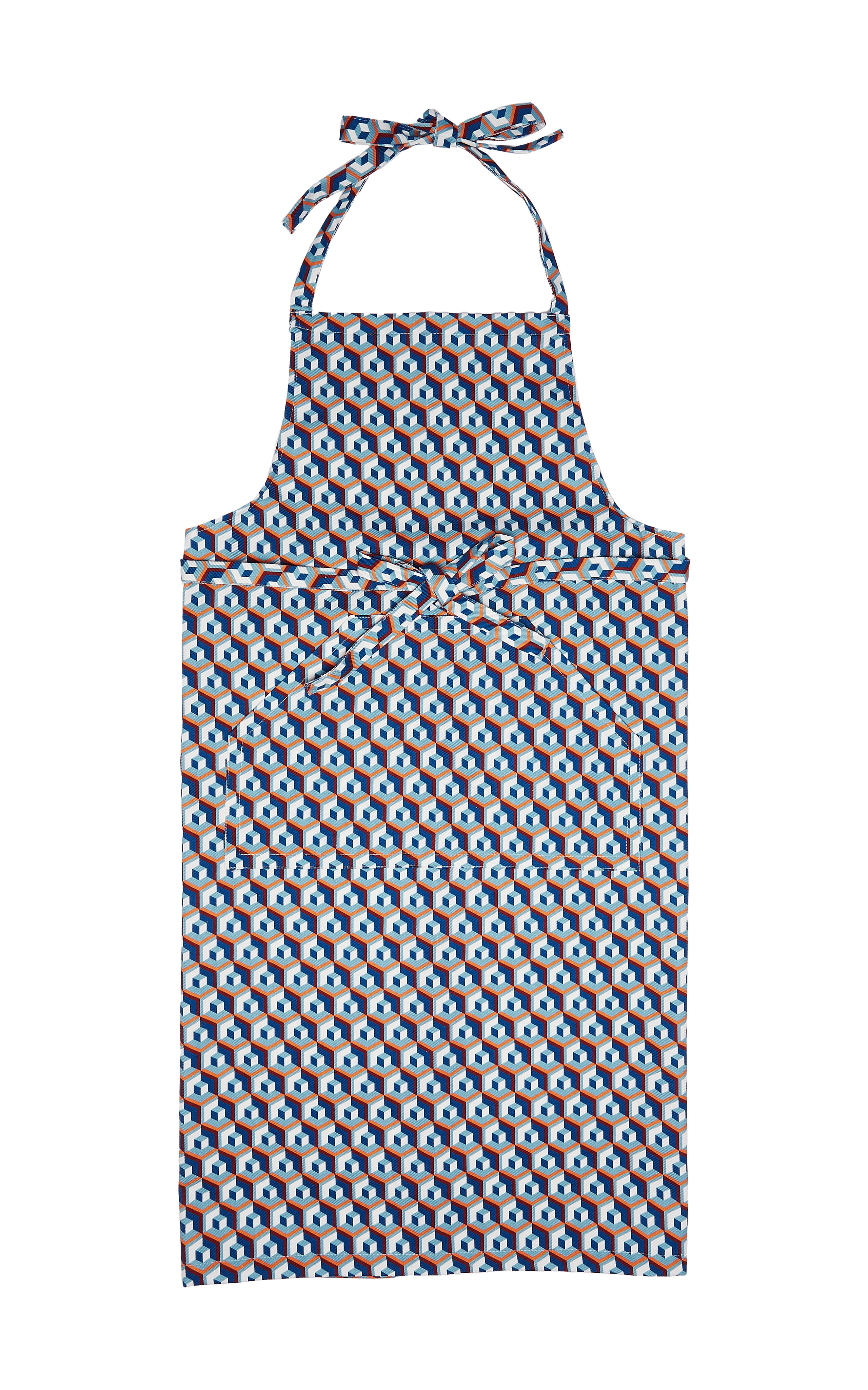 La DoubleJ Apron Cubi Blu APR0001COT018CUB0013