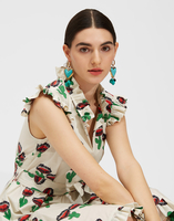 LaDoubleJ Short And Sassy Dress LaDoubleJ Short And Sassy Dress Chirpy Cactus DRE0003COT001CHI0001