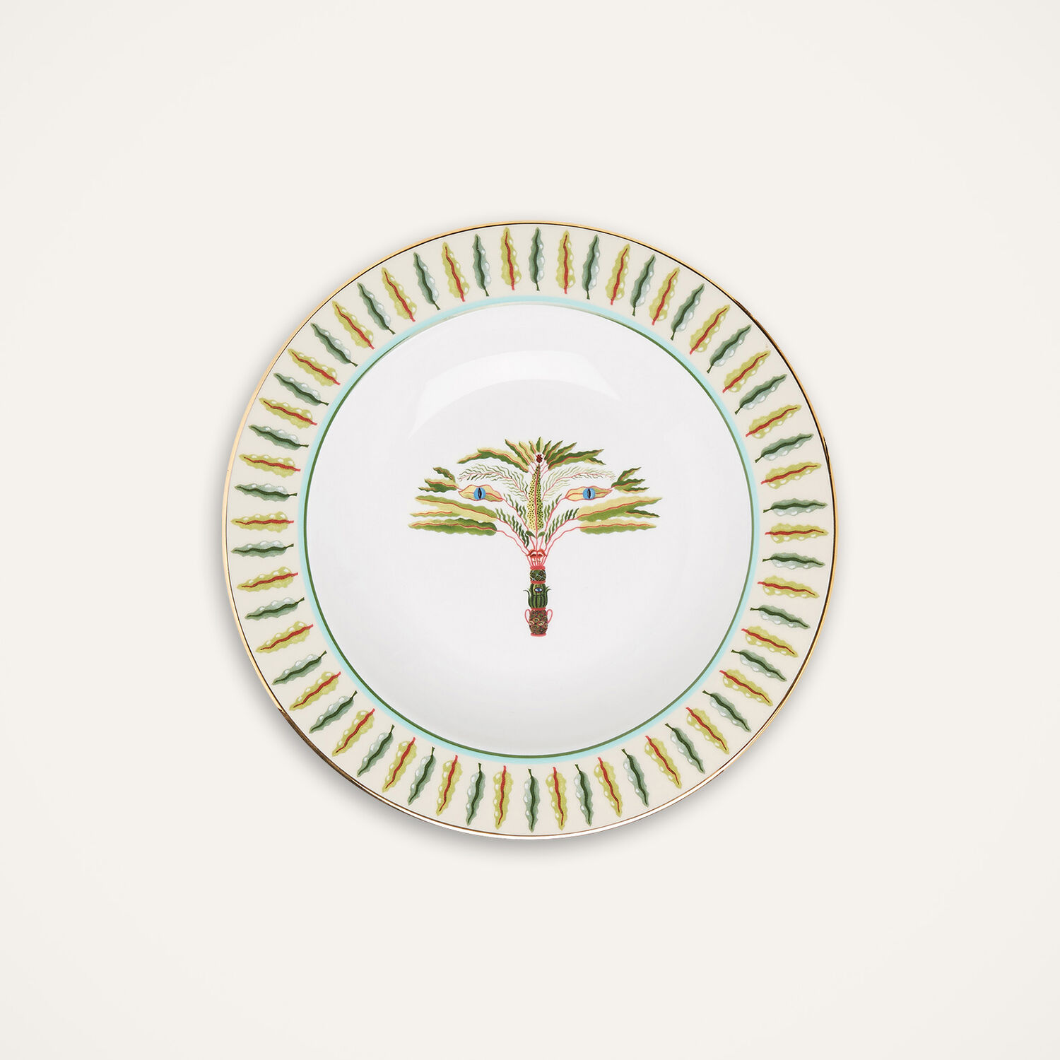  La Doublej Plates Women - Soup Plates Set Of 2 Eden One Size 100% Porcelain 