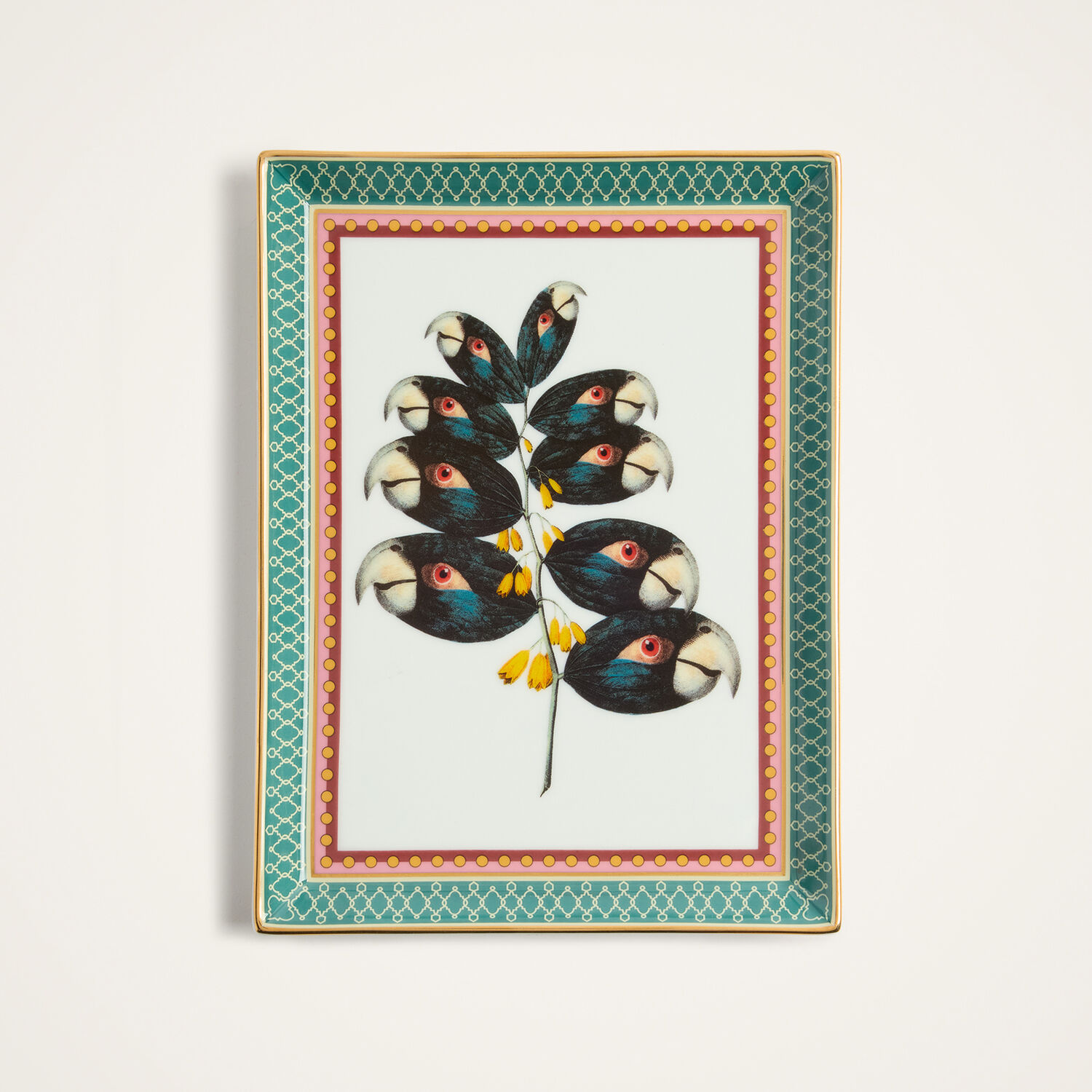 La Doublej Trinket Tray In Multi