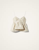 La DoubleJ Satine Top La DoubleJ Satine Top Peony Ivory TOP0158JCQ111PEO04WH04