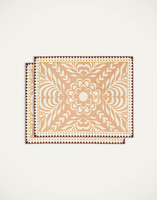 La DoubleJ Herringbone Placemats Set Of 2 La DoubleJ Herringbone Placemats Set Of 2 Tudor Pink PMT0015COT040TDR02PI05