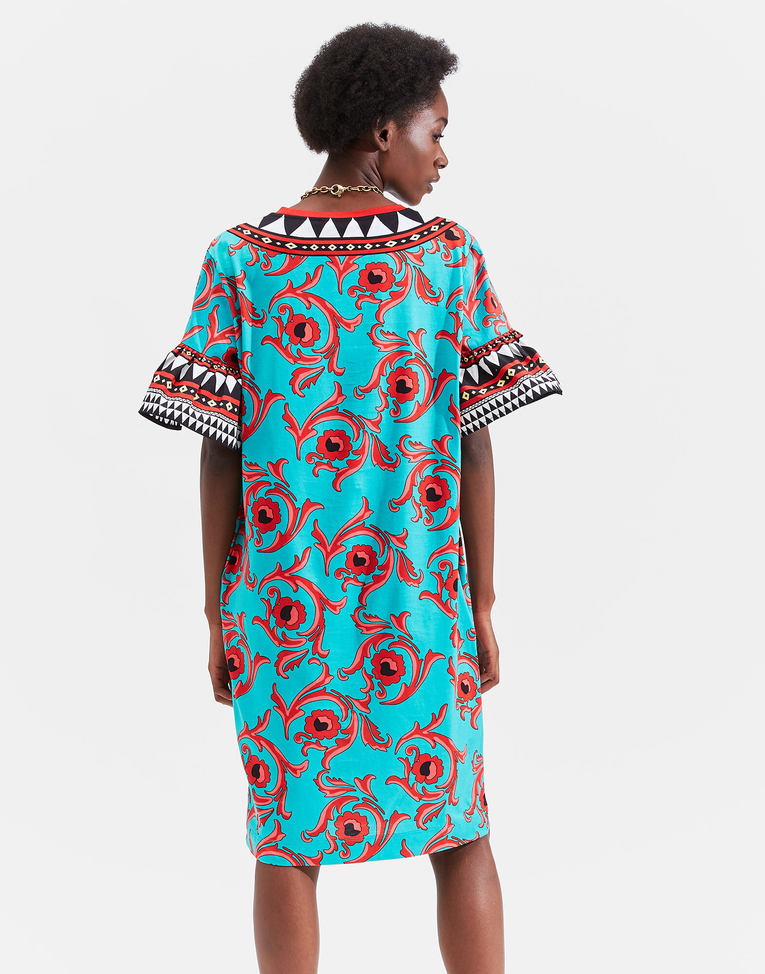 LaDoubleJ Walk The Dog Dress Cartwheel DRE0263JER009CRW0001