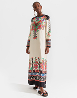 LaDoubleJ Long Sleeve Swing Dress LaDoubleJ Long Sleeve Swing Dress Calata DRE0231SIL006CLT0001