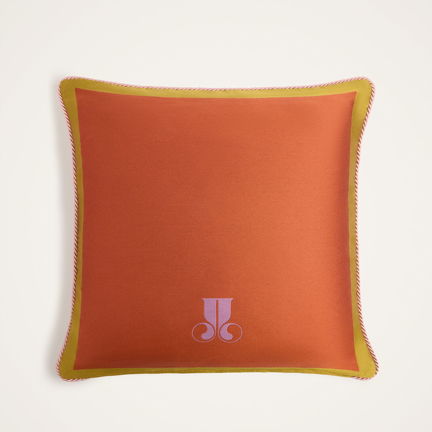 La Doublej Butterbird Cushion In Orange