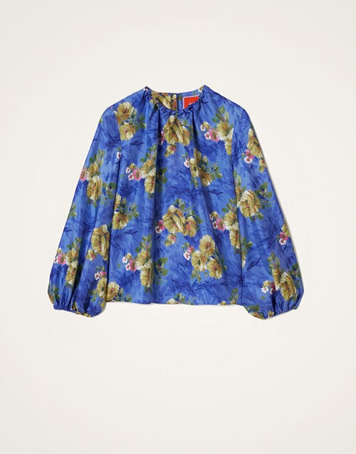 La DoubleJ Charming Top La DoubleJ Charming Top Riptide Light Blue TOP0021SIL001RIP01BU01