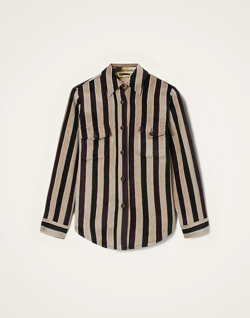 La DoubleJ Better Than Your Boyfriend's Jacket La DoubleJ Better Than Your Boyfriend's Jacket Stripes Light Beige JAC0112VIS026STR08BR01